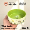 Chén Ăn Cho Thỏ, Bọ Ú, Chinchilla Chén Ăn Chống Lật Gốm Sứ Cao Cấp