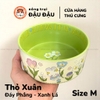 Chén Ăn Cho Thỏ, Bọ Ú, Chinchilla Chén Ăn Chống Lật Gốm Sứ Cao Cấp