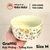 Chén Ăn Cho Thỏ, Bọ Ú, Chinchilla Chén Ăn Chống Lật Gốm Sứ Cao Cấp