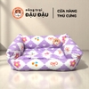Đệm Sofa Cho Bọ Ú, Thỏ, Chó, Mèo, Thú Nhỏ Đệm Vải Thoáng Mát Phù Hợp 4 Mùa