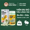 Viên Bổ Sung Đu Đủ Dứa Tiêu Búi Lông Cho Thỏ Yee Hộp 40g