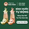 Bình nước uống cho thú cưng, loại treo lồng, chất liệu bằng nhựa PP, kt(25x12.5x20)cm