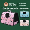 Túi Vận Chuyển Cho Thỏ, Bọ Ú, Chó, Mèo, Thú Cưng Rộng Rãi Thoáng Khí Tiện Lợi