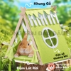 Lều Trú Ẩn Cao Cấp Cho Thỏ, Bọ Ú, Mèo Có Đệm Lót
