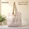 Túi Tote Vải 2 Lớp Quai Tròn Hoạ Tiết Dễ Thương Lumi Tote Bag