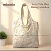 Túi Tote Vải 2 Lớp Quai Tròn Hoạ Tiết Dễ Thương Lumi Tote Bag