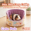 Nhà Ngủ Cho Bọ Ú, Chuột Lang, Thỏ Con, Mèo Con Ổ Đệm Nằm Cho Thú Nhỏ Cozy Cubby Nông Trại Đậu Đậu