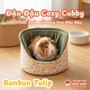 Nhà Ngủ Cho Bọ Ú, Chuột Lang, Thỏ Con, Mèo Con Ổ Đệm Nằm Cho Thú Nhỏ Cozy Cubby Nông Trại Đậu Đậu