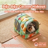 Nhà Ngủ Trú Ẩn Cho Chuột Lang, Bọ Ú, Hamster, Sóc Bay Đậu Đậu Cocoon Hideout