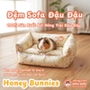 Đệm Sofa Cho Bọ Ú, Thỏ, Chó, Mèo, Thú Nhỏ Đệm Vải Thoáng Mát Phù Hợp 4 Mùa