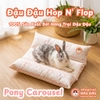 Đệm Nằm Cho Thỏ, Bọ Ú, Chuột Lang, Mèo, Chó Nhỏ Hop N’ Flop Nông Trại Đậu Đậu