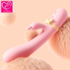 [Mã 131]Dương vật giả kèm lưỡi rung 9 chế độ cute|Sạc tích điện
