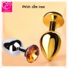 [Mã 50] Butt plug kim loại kích thích lỗ nhị