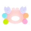 Farlin Gặm Nướu Hình Cua Silicone Đa Sắc Giúp Giảm Đau & Ngứa Nướu Cho Bé (Pink)