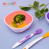 Bộ 2 bát chống trượt Munchkin MK11466 (Hồng - Tím)