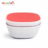 Bộ 2 bát chống trượt Munchkin MK11466 (Hồng - Tím)
