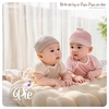 (C2.5) Bộ cộc tay sơ sinh Pupz Pupz cài chéo 6419 Honee