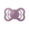 Ty ngậm núm đối xứng cao su tự nhiên BIBS Pacifier Supreme Latex Size 2 (trên 6 tháng), Dusky Lilac