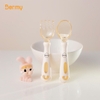 Bộ thìa dĩa uống cong PPSU Bermy
