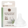 Núm ty bình sữa Greenfinger Bebegrow - Size LL (9M+) - Set 2