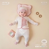 Bộ sơ sinh cài giữa gấu DoDo Honee 9328