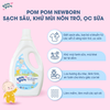 Gel giặt xả Pom Pom Newborn dành cho bé sơ sinh 0-12 tháng (chai 1.6L)