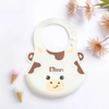 Yếm silicone Misan hình thú có máng hứng