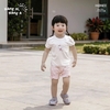 (C3.5) Bộ cộc tay bèo nhún Baby Girl 8161 Honee