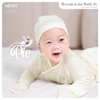 (C2.5) Bộ sơ sinh cài chéo Modal Air 6709 Honee