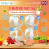 Set 2 ti rời thay thế túi nhai chống hóc Kidsme 160352 size M (4M+)