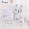 Set mũ, bao tay, bao chân pettit GPK-07 GoodMama