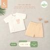 Bộ cộc tay Moon@ cài lệch