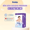 Bỉm - Tã dán Goldgi+ Premium size M 66 miếng  (cho bé 6-11kg)