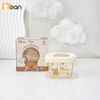 Hũ thủy tinh ăn dặm khởi đầu dáng vuông Misan MS057A