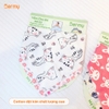Set 3 yếm tam giác vải Bermy (họa tiết ngẫu nhiên)