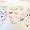 Set 3 yếm tam giác vải Bermy (họa tiết ngẫu nhiên)