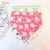 Set 3 yếm tam giác vải Bermy (họa tiết ngẫu nhiên)