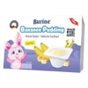 Cháo sữa Pudding Burine 300g - Vị Chuối (vỉ 6 hũ x 50g) cho bé 6M+