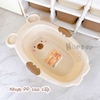 Chậu tắm Honper HP131 hình gấu (86 x 58 x cao 21cm)