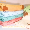 Khăn lông Bermy hình nhiều màu 70x140cm (màu ngẫu nhiên)