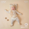 Bộ sơ sinh cài chéo gấu DODO Honee 9335