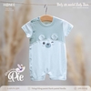 (C2.5) Bộ cộc tay Modal Lazy Bear 6556 Honee