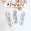 Bộ thìa nĩa Bermy hộp hình thú (màu sắc/ họa tiết ngẫu nhiên)