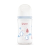 Bình sữa PP Pigeon Softouch Baby-Friendly World cổ rộng 240ml - Mùa đông (từ 3 tháng)