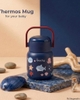 [MẪU MỚI] Bình Ủ Cháo Giữ Nhiệt Inox 304 Kèm Thìa GOOBY 500ml (giao màu ngẫu nhiên)