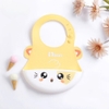 Yếm silicone Misan hình thú có máng hứng