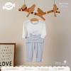 Bộ dài tay thảo mộc Crabby Honee 9281