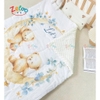 Chăn Trần Bông 4D Zeloo Manny  110x110cm (họa tiết ngẫu nhiên)
