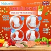 Set 2 ti rời thay thế túi nhai chống hóc Kidsme 160352 size M (4M+)