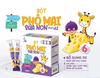 Bột Phô mai sữa non tách muối NutriAZ hộp 10 gói x 4g (6M+)